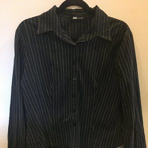 HKR striped button down shirt